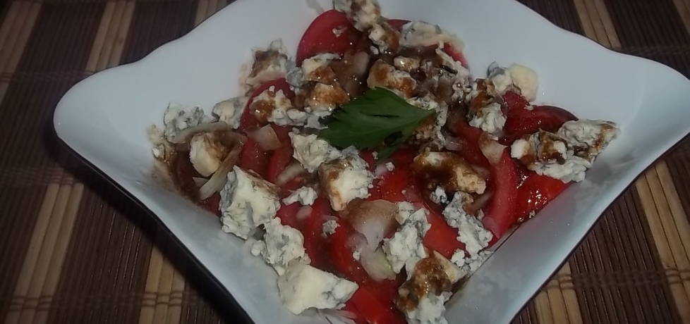 Sałatka pomidorowo-serowa (autor: beatris)