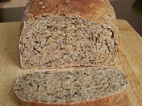 Przepis  żytni chleb musztardowy na drożdżach przepis