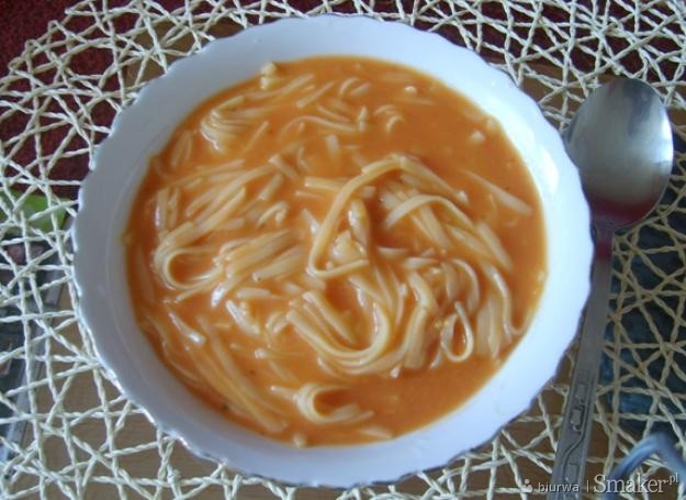 Zupa pomidorowa a la spagethi...