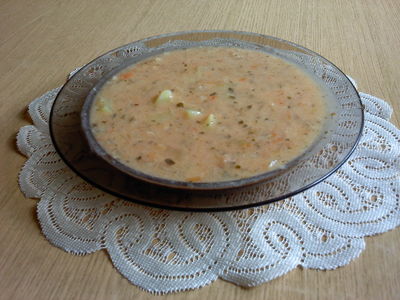 Zupa z kapusty pekińskiej