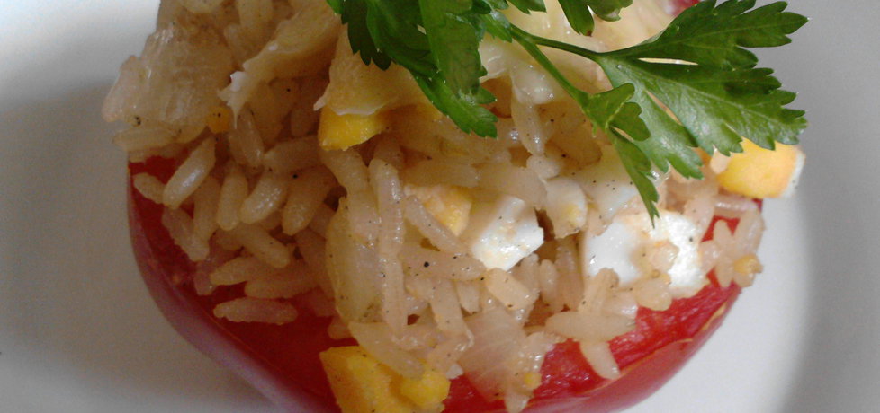Pomidory nadziewane ryżem i jajkiem (autor: pietruszka ...