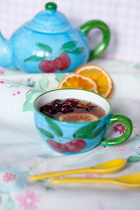 Herbata z pomarańczą, cynamonem i anyżem