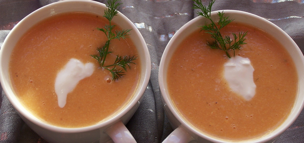 Prosta, ale smaczna zupa, czyli krem marchewkowo