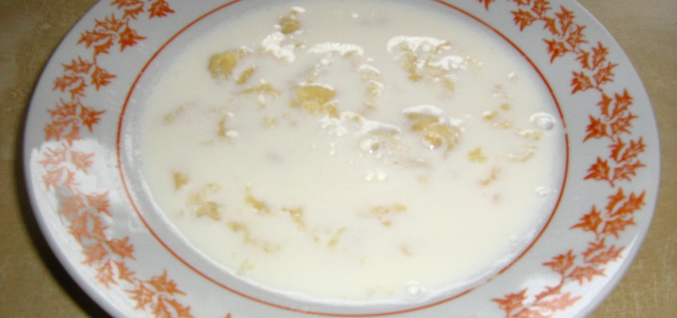 Zupa mleczna z lanymi kluskami (autor: dwa-pokoje-z