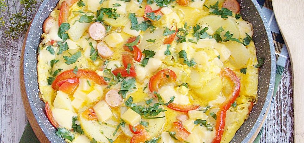 Warzywna frittata z serem żółtym (autor: 2milutka)
