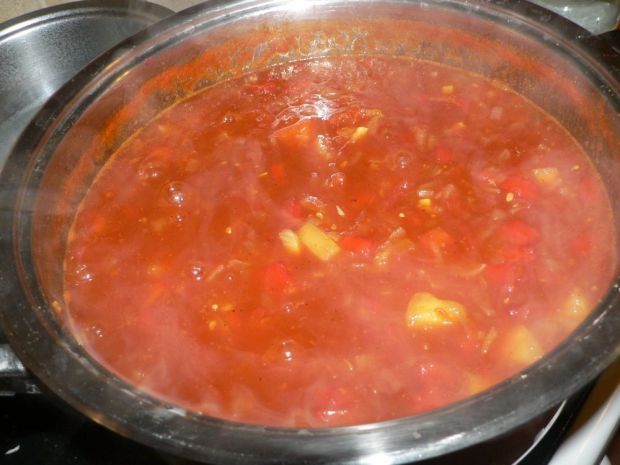 Pomidorowy sos słodko-kwaśny przepis