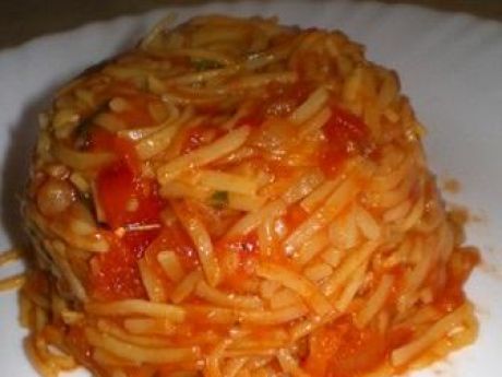 Przepis  spaghetti słodko-kwaśne przepis