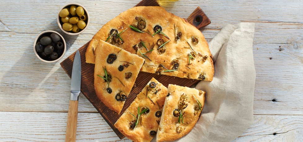 Focaccia z oliwkami (autor: doradca-smaku)