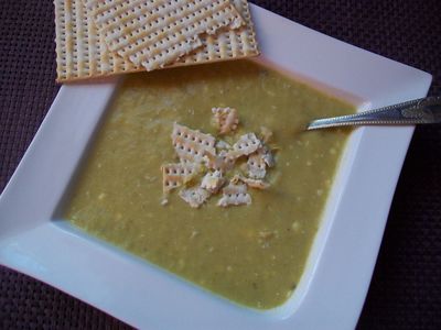 Kremowa zupa z pora