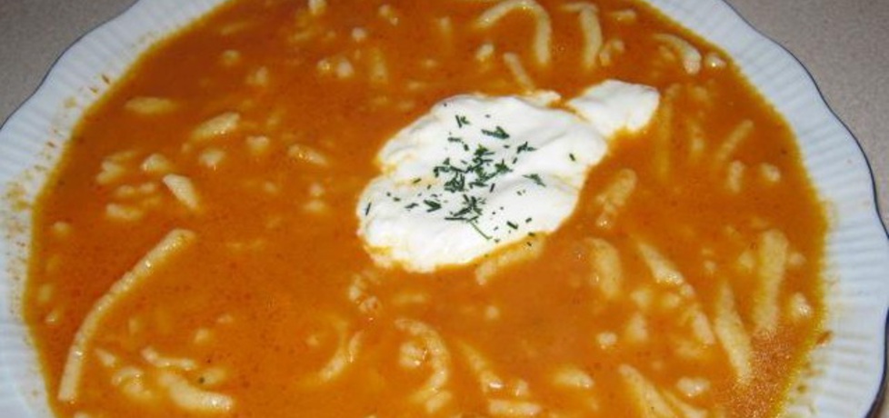 Domowa zupa pomidorowa. (autor: anula250)