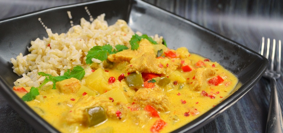 Filet z kurczaka w sosie curry (autor: justynkag)