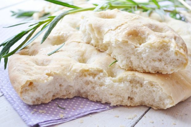 Przepis  schacciata  płaski chleb przepis