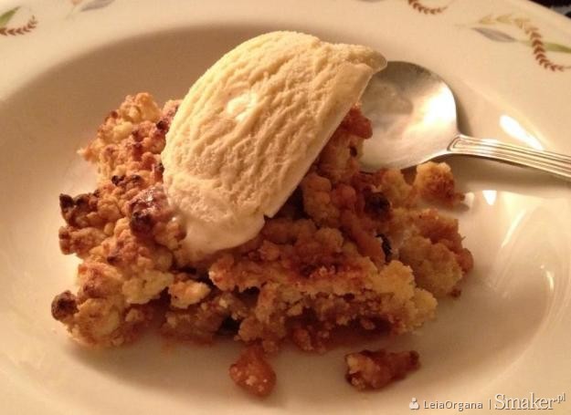 Apple crumble/ krucha szarlotka