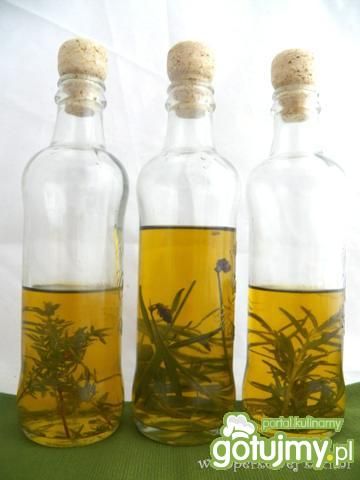 Przepis  aromatyzowane oliwy ziołowe przepis