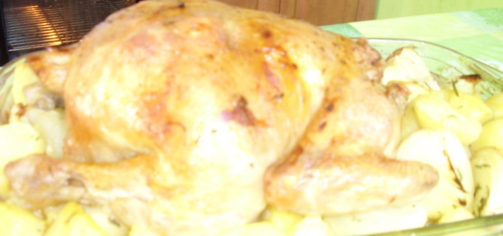 Cytrynowo ziołowy kurczak pieczony (autor: leonkot ...