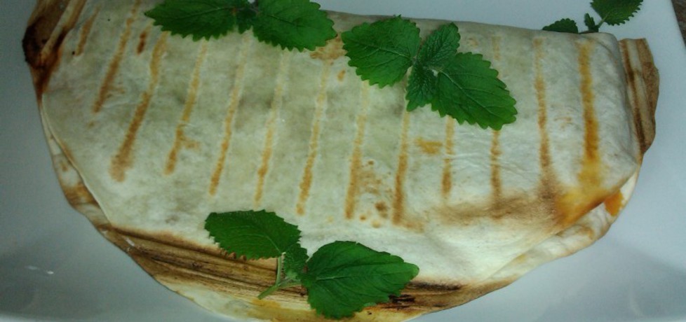 Grillowany placek tortilli z sosem mięsnym (autor: konczi ...