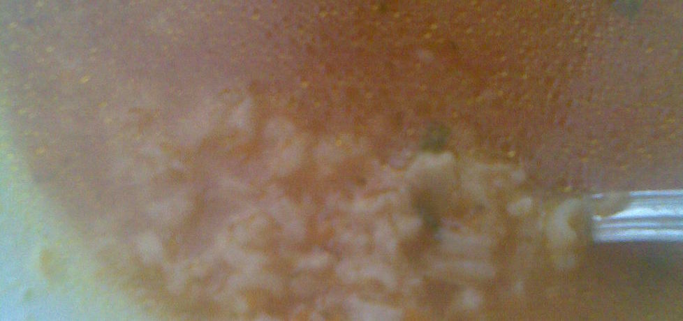 Zupa ryżowa zabarwiana koncentratem (autor: margo1 ...