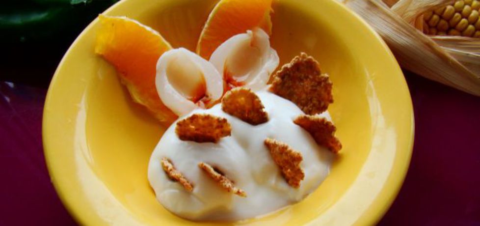 Śniadanko z jogurtem kozim (autor: iwa643)