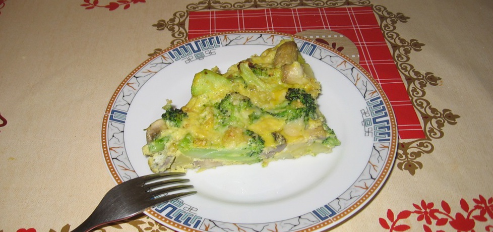 Zapiekanka z jajek, brokułów i pieczarek (autor: ania321 ...