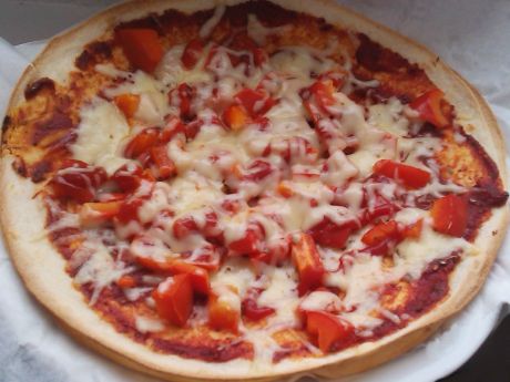 Przepis  pizza dietetyczna na tortilli przepis