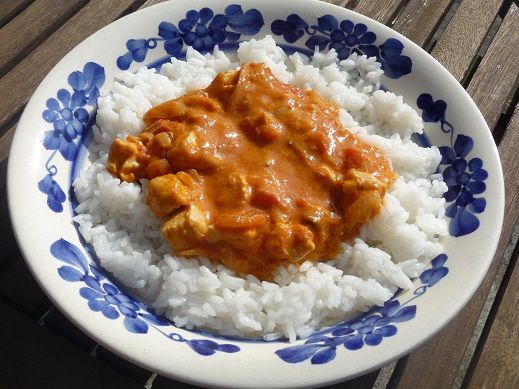 Przepis  kurczak curry w pomidorach przepis