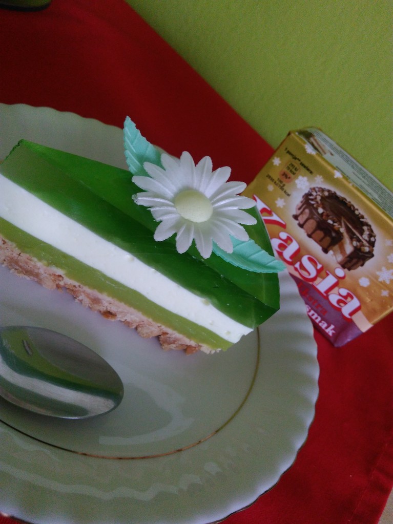 Zielone ciasto bez pieczenia