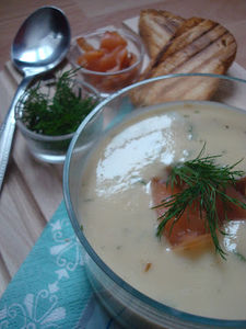 Zupa z łososia norweskiego