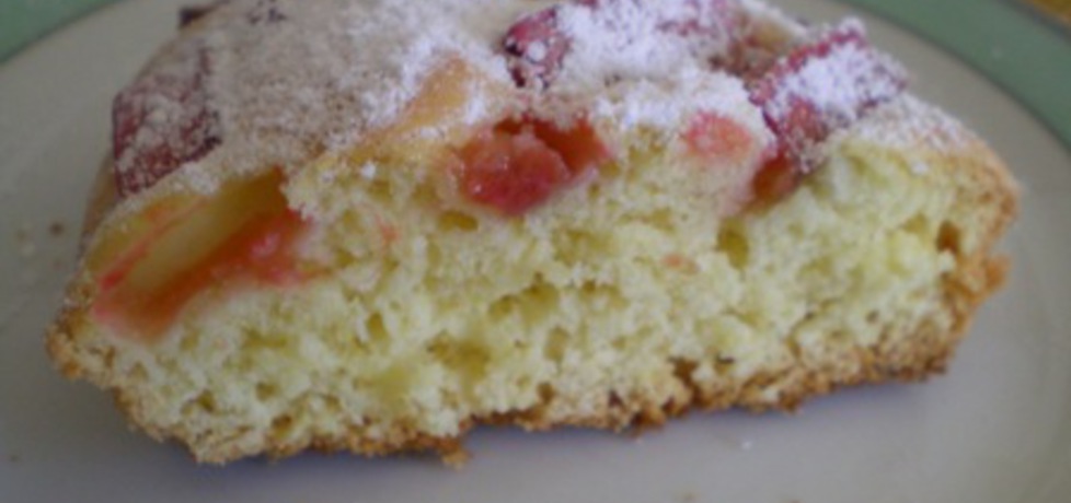 Lekkie ciasto z rabarbarem (autor: ilka86)