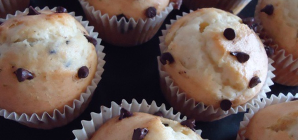 Muffinki z kawałkami czekolady (autor: ilka86)