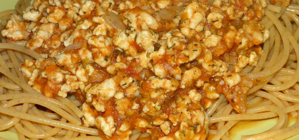 Dietetyczne spaghetti z pomidorami (autor: kasnaj)