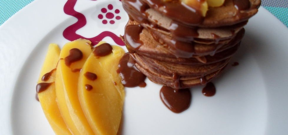Pancakes czekoladowe z mango (autor: dwa-pokoje-z