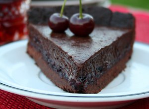 Tarta czekoladowa z czekowiśnią  przepis blogera
