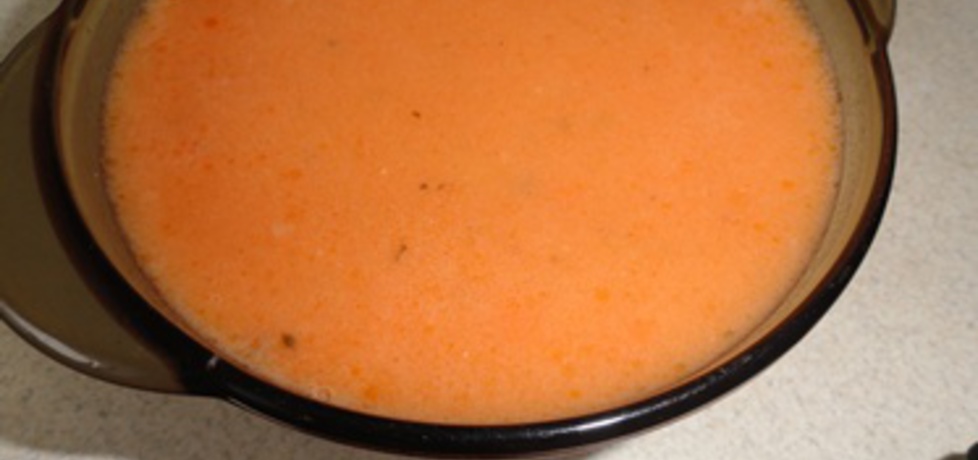 Zupka pomidorowa z ryżem na rosole (autor: ryszard4 ...