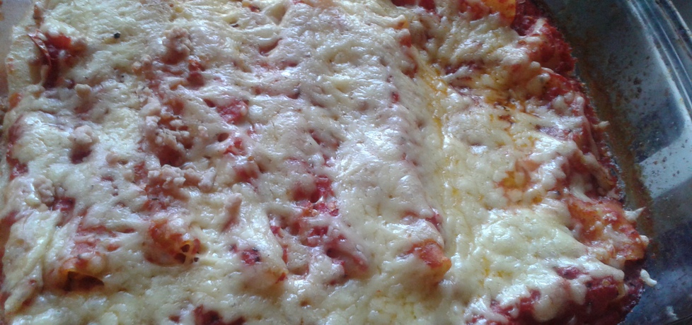 Cannelloni z mięsem mielonym w pomidorach (autor: wwwiolka ...