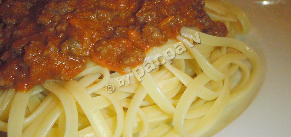 Tradycyjne spaghetti bolognese (autor: pacpaw)