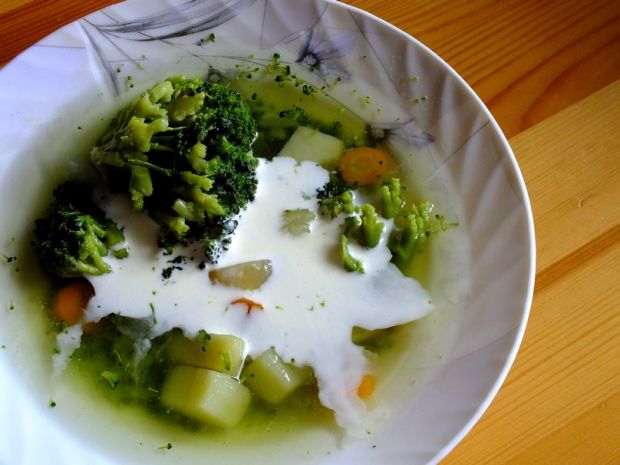 Przepis  zupa z brokułem przepis