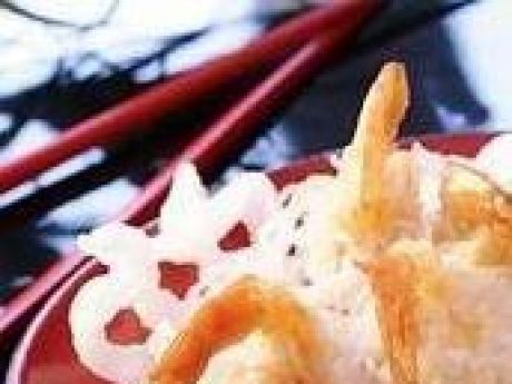 Przepis  tempura z krewetek przepis