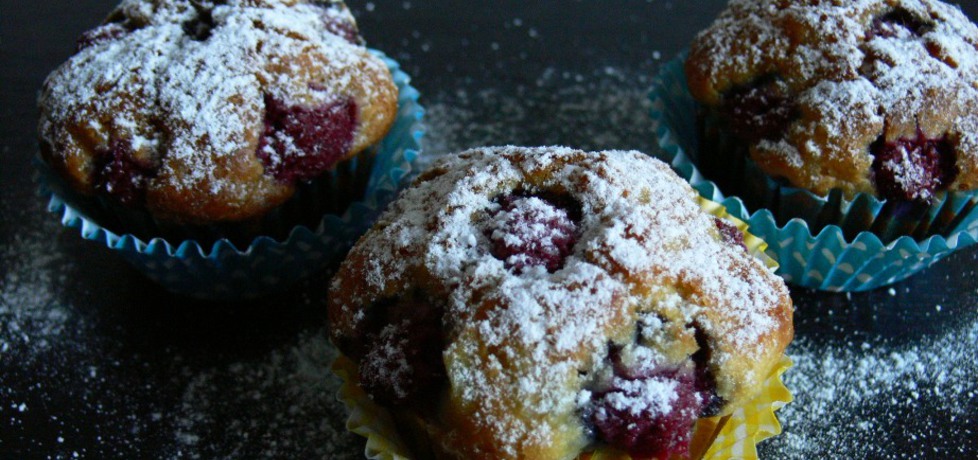 Ryżowe muffinki z malinami (autor: bernadettap)