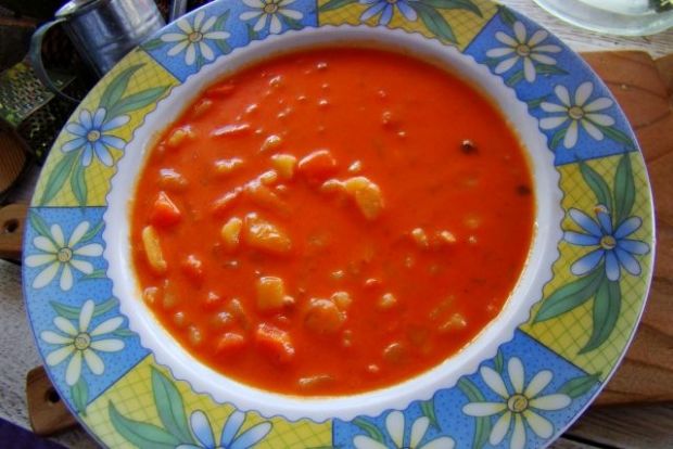 Przepis  zupka ziemniaczano pomidorowa przepis