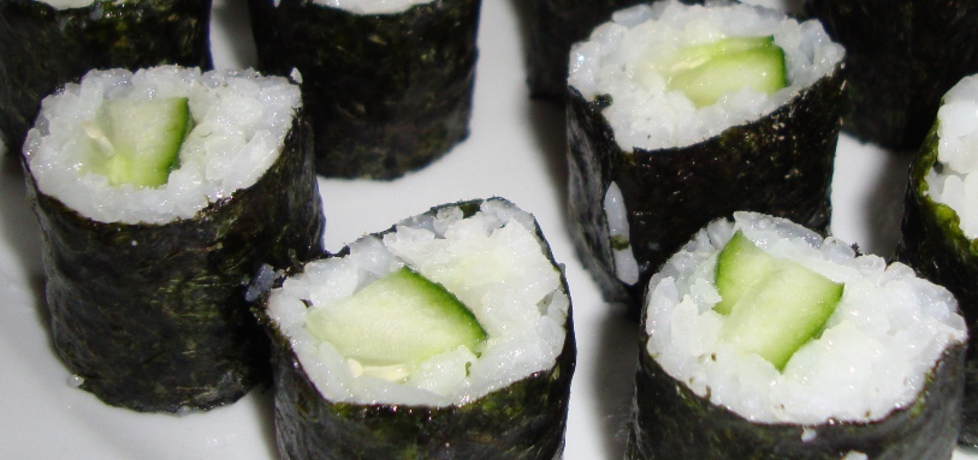 Sushi ze świeżym ogórkiem (autor: bami)