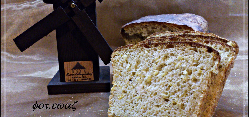 Chleb pszenny z płatkami kukurydzianymi (autor: zewa ...