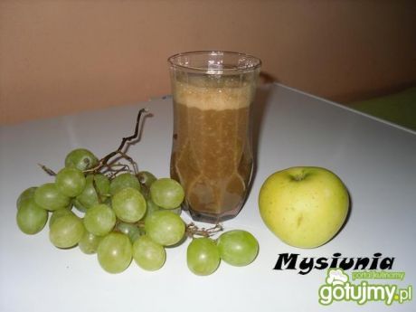 Przepis  sok jabłkowo  winogronowy przepis