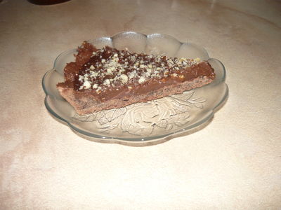 Tarta czekoladowa z orzechami