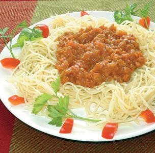 Przepyszne spaghetti