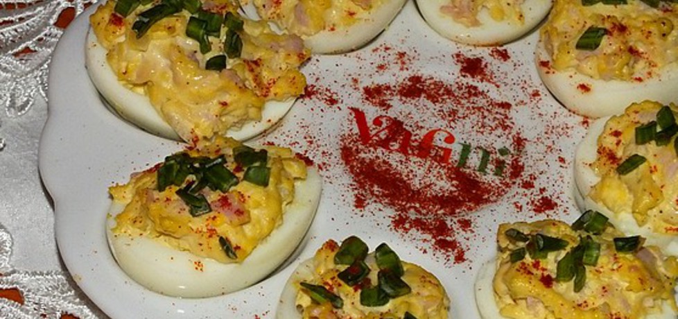 Jaja faszerowane z szynką (autor: mysiunia)
