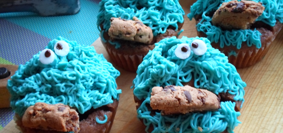 Muffinki cookie monster (autor: dwa-pokoje-z
