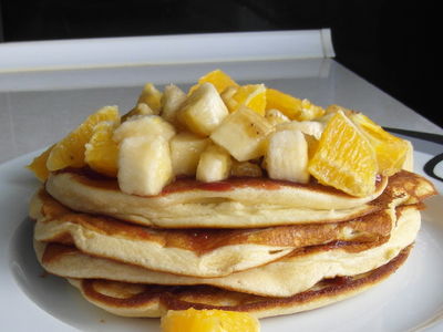 Pancakes z owocami