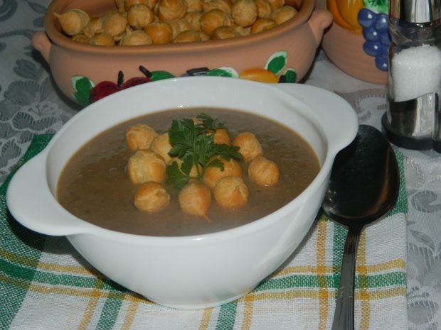 Przepis  zupa krem z zielonej soczewicy przepis