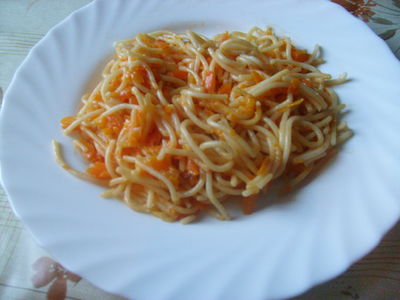 Spaghetti warzywne