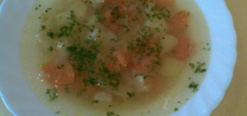 Zupa z białej kapusty (autor: miroslawa4)